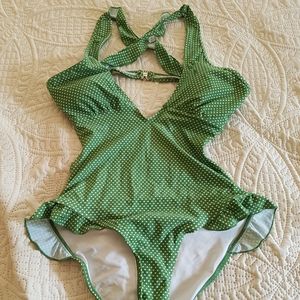 Vintage / pinup style one piece swimwear